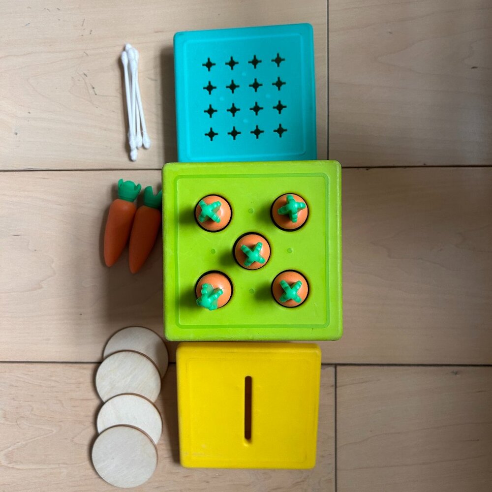 Lovevery Coin Bank Carrot Posting Lid